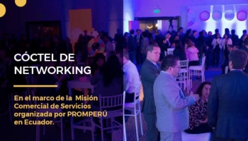 Exitosa participación en Coctel de Promperú